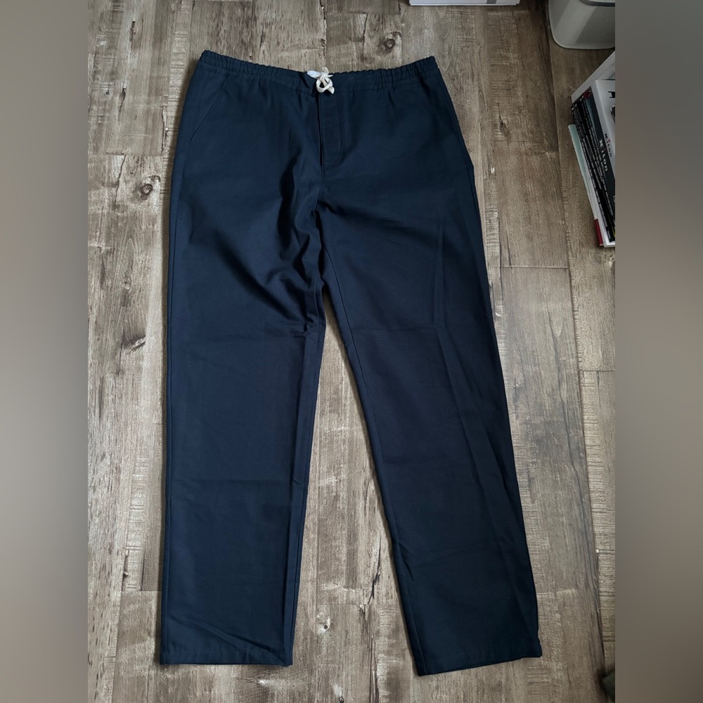 Oliver Spencer Judo Straight Leg Organic Cotton Trousers